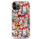 Pattern Kitten Christmas iPhone 12 Pro max TPU UV Print Case Front