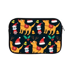 Funny Christmas Pattern Background Apple Ipad Mini Zipper Cases