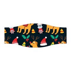 Funny Christmas Pattern Background Stretchable Headband