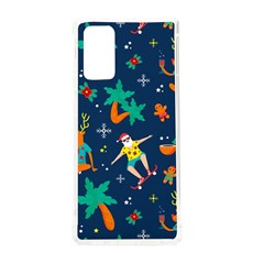 Colorful Funny Christmas Pattern Samsung Galaxy Note 20 Tpu Uv Case