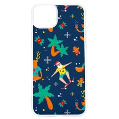 Colorful Funny Christmas Pattern Iphone 15 Pro Tpu Uv Print Case by Ket1n9