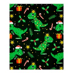 Christmas Funny Pattern Dinosaurs Shower Curtain 60  X 72  (medium) 