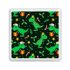 Christmas Funny Pattern Dinosaurs Memory Card Reader (square)