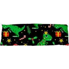 Christmas Funny Pattern Dinosaurs 21 x63  Body Pillow Case Dakimakura (two Sides)