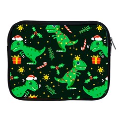 Christmas Funny Pattern Dinosaurs Apple Ipad 2/3/4 Zipper Cases