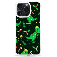 Christmas Funny Pattern Dinosaurs iPhone 15 Pro Max TPU UV Print Case