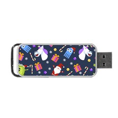 Colorful Funny Christmas Pattern Portable Usb Flash (one Side)