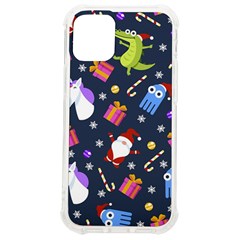 Colorful Funny Christmas Pattern Iphone 12 Mini Tpu Uv Print Case	