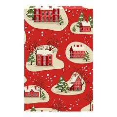 Christmas New Year Seamless Pattern Shower Curtain 48  X 72  (small) 