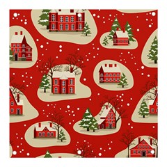 Christmas New Year Seamless Pattern Banner And Sign 3  X 3 