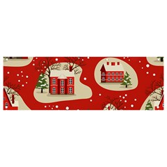 Christmas New Year Seamless Pattern Banner And Sign 9  X 3 