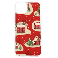 Christmas New Year Seamless Pattern Iphone 15 Tpu Uv Print Case