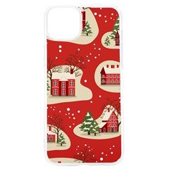 Christmas New Year Seamless Pattern Iphone 15 Pro Tpu Uv Print Case