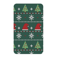 Beautiful Knitted Christmas Pattern Memory Card Reader (rectangular)