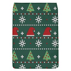 Beautiful Knitted Christmas Pattern Removable Flap Cover (s) by Ket1n9