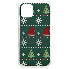 Beautiful Knitted Christmas Pattern Iphone 12/12 Pro Tpu Uv Print Case by Ket1n9