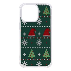 Beautiful Knitted Christmas Pattern Iphone 13 Pro Tpu Uv Print Case