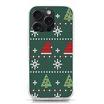 Beautiful Knitted Christmas Pattern iPhone 15 Pro TPU UV Print Case Front