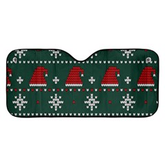 Beautiful Knitted Christmas Pattern Car Windshield Sunshade by Ket1n9