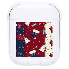 Flat Design Christmas Pattern Collection Art Hard Pc Airpods 1/2 Case by Ket1n9