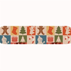 Cute Christmas Seamless Pattern Vector  - Large Bar Mat