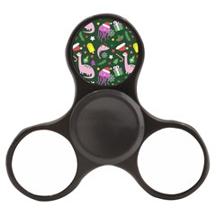 Dinosaur Colorful Funny Christmas Pattern Finger Spinner by Ket1n9