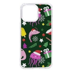 Dinosaur Colorful Funny Christmas Pattern Iphone 14 Pro Max Tpu Uv Print Case