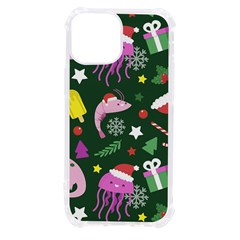 Dinosaur Colorful Funny Christmas Pattern Iphone 13 Mini Tpu Uv Print Case by Ket1n9