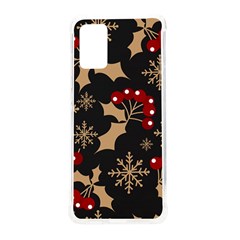 Christmas Pattern With Snowflakes Berries Samsung Galaxy S20 Plus 6 7 Inch Tpu Uv Case