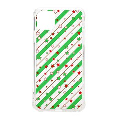 Christmas Paper Stars Pattern Texture Background Colorful Colors Seamless Iphone 11 Pro Max 6 5 Inch Tpu Uv Print Case by Ket1n9