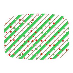 Christmas Paper Stars Pattern Texture Background Colorful Colors Seamless Mini Square Pill Box by Ket1n9