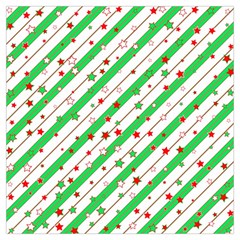 Christmas Paper Stars Pattern Texture Background Colorful Colors Seamless Lightweight Scarf  by Ket1n9