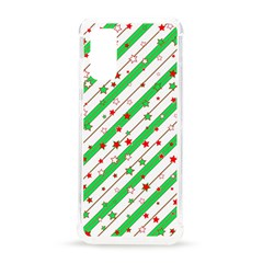 Christmas Paper Stars Pattern Texture Background Colorful Colors Seamless Samsung Galaxy S20 6 2 Inch Tpu Uv Case