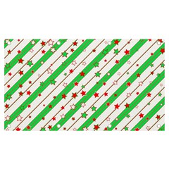 Christmas Paper Stars Pattern Texture Background Colorful Colors Seamless Banner And Sign 7  X 4 