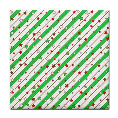 Christmas Paper Stars Pattern Texture Background Colorful Colors Seamless Face Towel