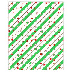 Christmas Paper Stars Pattern Texture Background Colorful Colors Seamless Drawstring Bag (small)