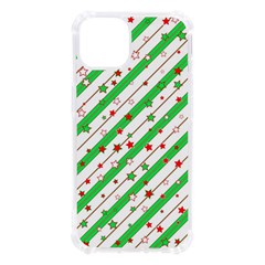 Christmas Paper Stars Pattern Texture Background Colorful Colors Seamless Iphone 13 Tpu Uv Print Case