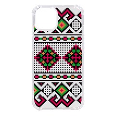 Ukrainian Folk Seamless Pattern Ethnic Ornament Border Element Traditional Iphone 14 Tpu Uv Print Case by Grandong