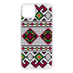 Ukrainian Folk Seamless Pattern Ethnic Ornament Border Element Traditional Iphone 14 Plus Tpu Uv Print Case by Grandong