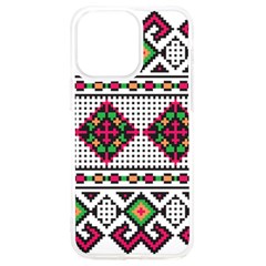 Ukrainian Folk Seamless Pattern Ethnic Ornament Border Element Traditional Iphone 15 Pro Max Tpu Uv Print Case by Grandong