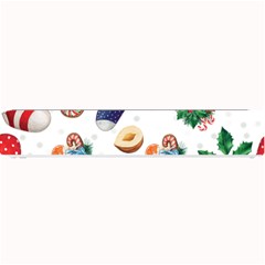 Christmas Socks Gloves Candy Cane Stocking Seamless Small Bar Mat