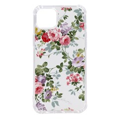 Floral Elements Peony Chinese Rose Iphone 14 Plus Tpu Uv Print Case