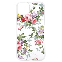 Floral Elements Peony Chinese Rose Iphone 15 Pro Tpu Uv Print Case