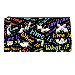 Time Nonlinear Curved Linear Pencil Cases