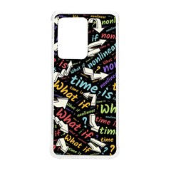 Time Nonlinear Curved Linear Samsung Galaxy S20 Ultra 6 9 Inch Tpu Uv Case by Paksenen