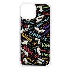 Time Nonlinear Curved Linear Iphone 13 Mini Tpu Uv Print Case by Paksenen