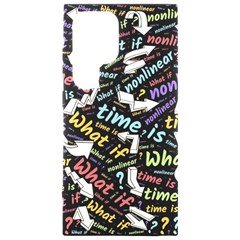 Time Nonlinear Curved Linear Samsung Galaxy S24 Ultra 6 9 Inch Black Tpu Uv Case