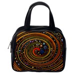 Swirl Vortex Emoji Cyclone Motion Art Classic Handbag (One Side) Front