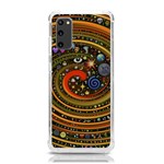 Swirl Vortex Emoji Cyclone Motion Art Samsung Galaxy S20 6.2 Inch TPU UV Case Front