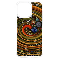 Swirl Vortex Emoji Cyclone Motion Art Iphone 15 Plus Tpu Uv Print Case